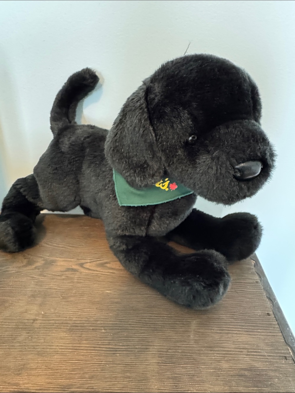 Douglas Cuddle Toys Cabelas Brewster Black Lab Dog Plush Bandana Stuffed Animal